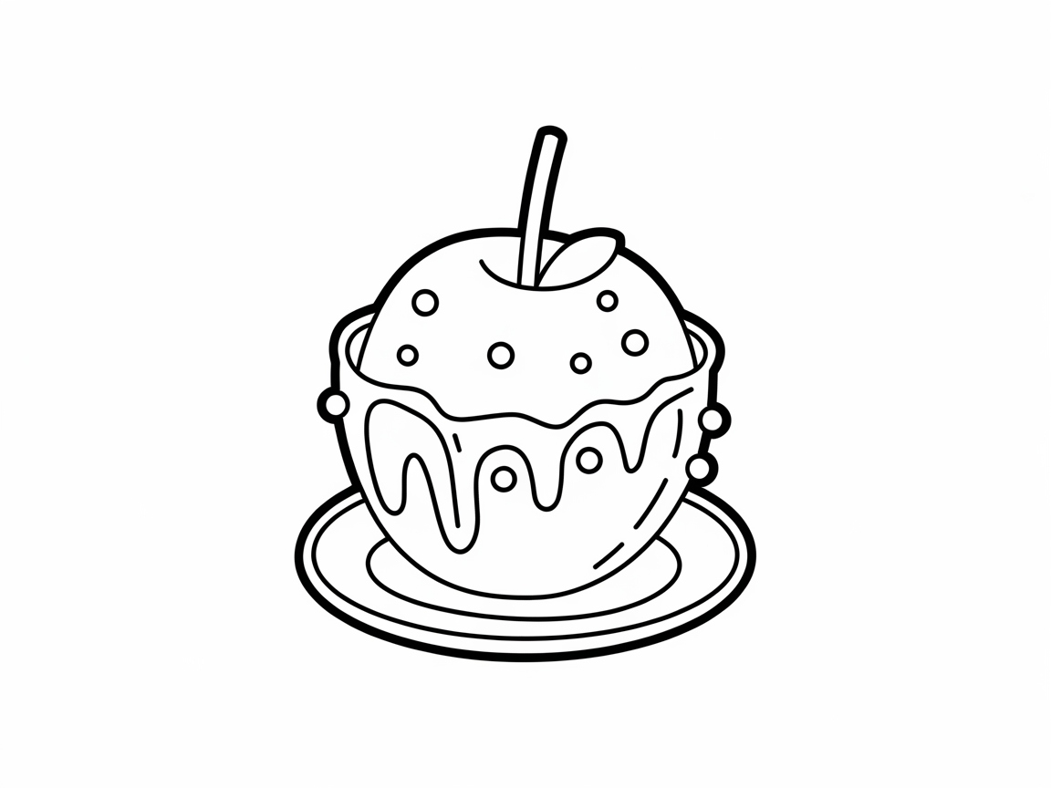 Indulge in This Boba-Infused Caramel Apple Treat