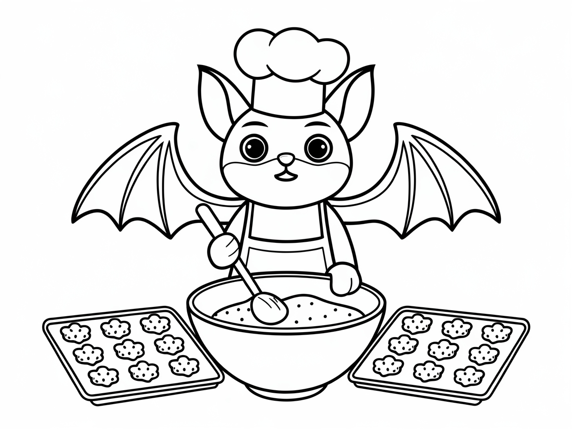 Bake Up Fun with This Culinary Bat Chef