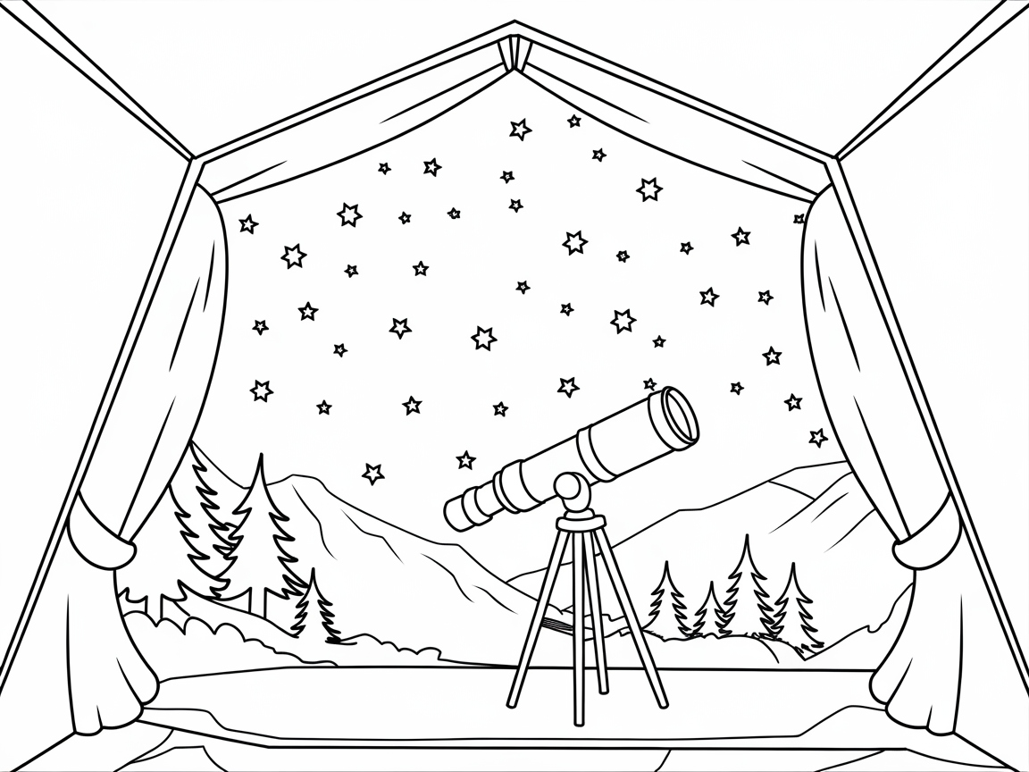 Stargazing from the Tent