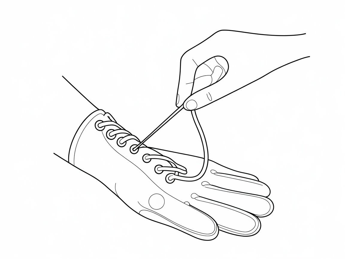 Get Creative with This Baseball Glove Lacing Page