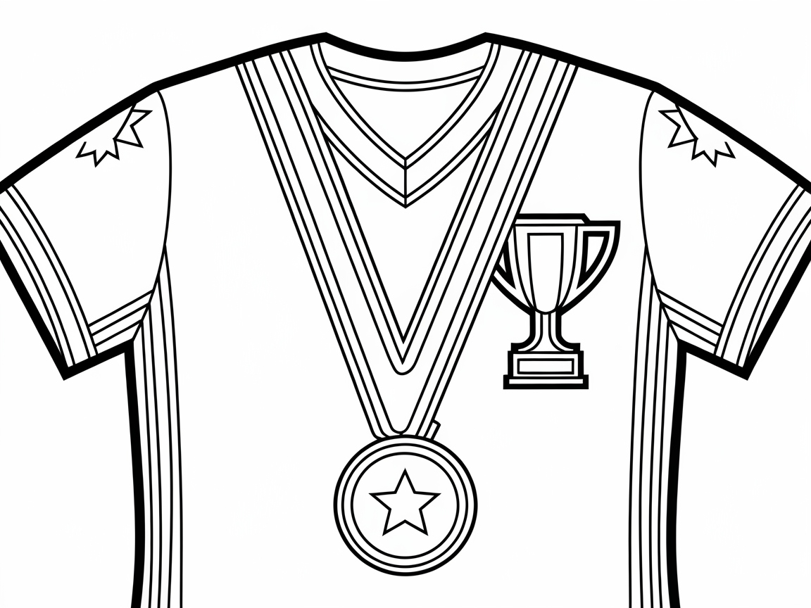 Celebrate Victory With This Trophy Jersey Design