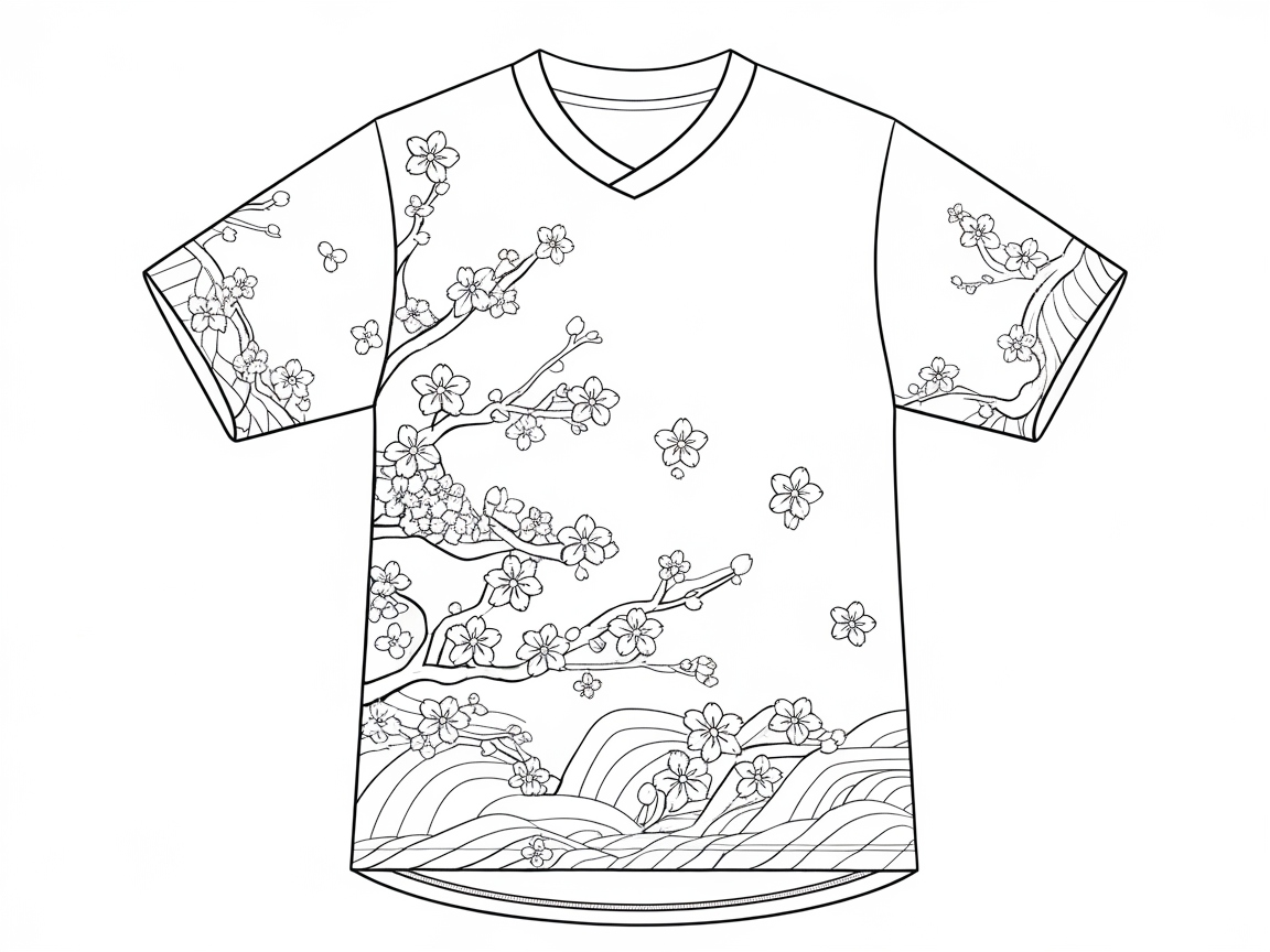 Capture the Essence of Spring With This Cherry Blossom Jersey