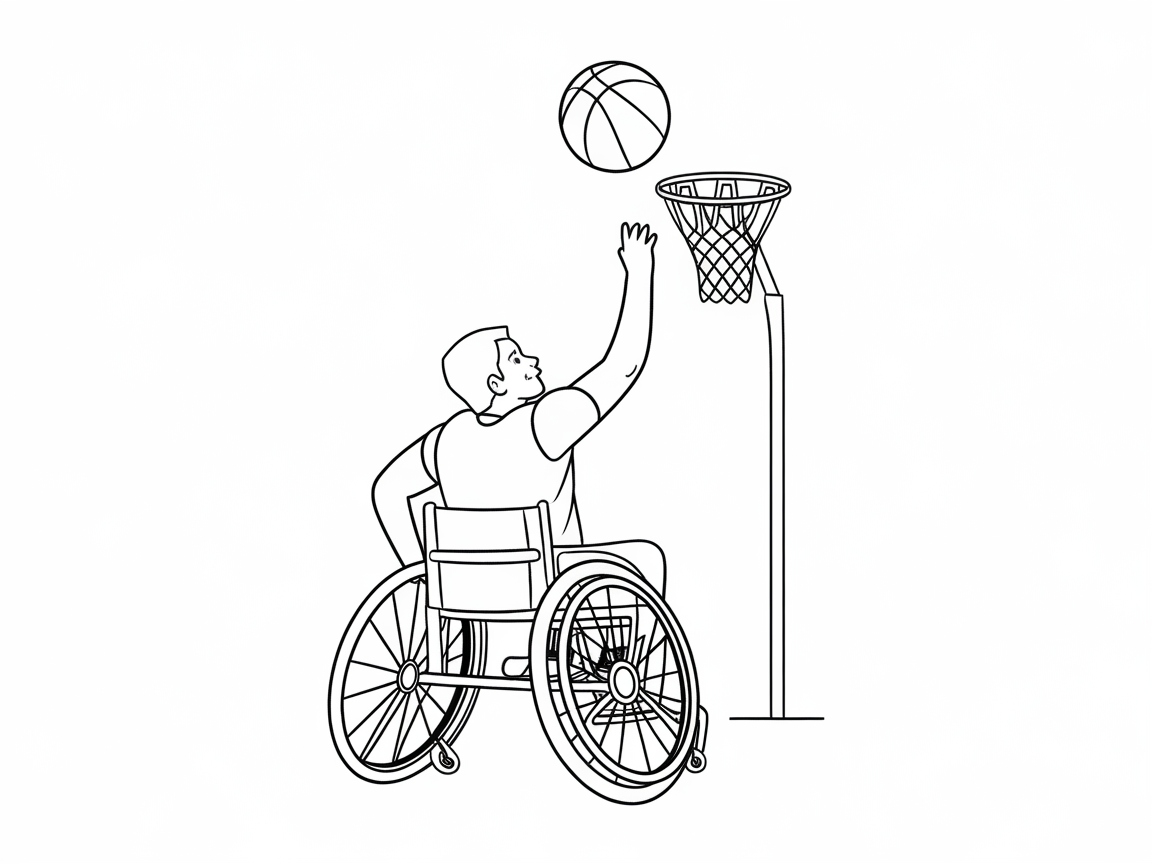 Aim High with This Inspirational Basketball Scene