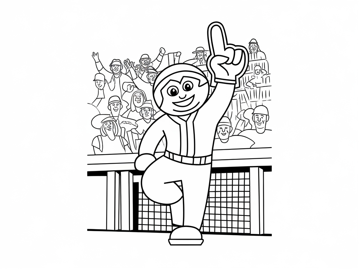 Cheer on the Champion with This Celebratory Page