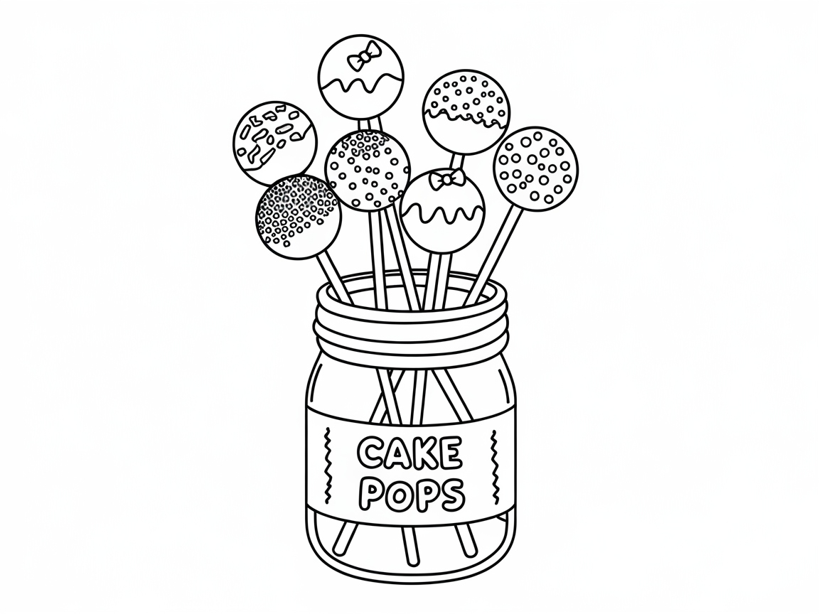 Colorful Fun with These Cake Pops in a Jar