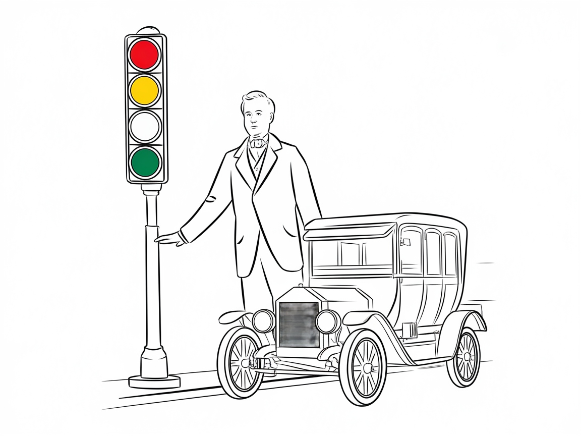 Bring Innovation to Life with This Traffic Signal Scene