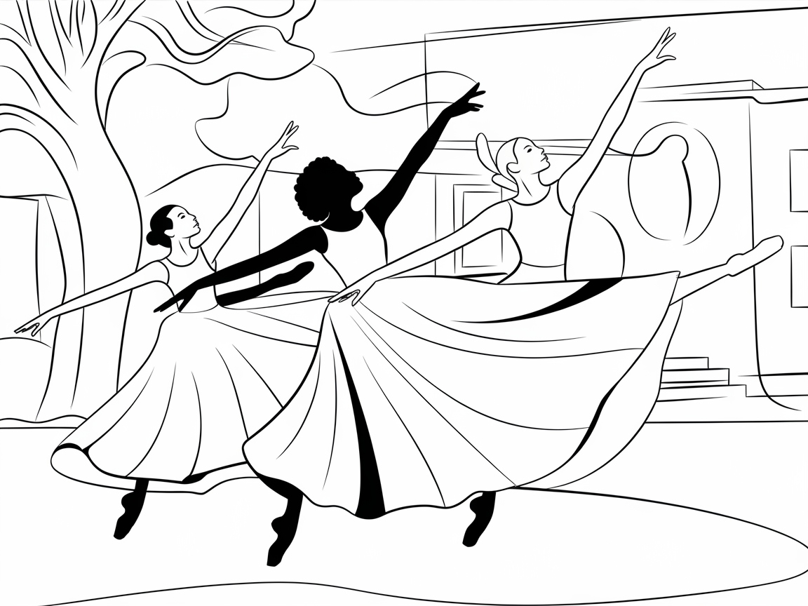 Dance Through History with This Graceful Ballet Scene