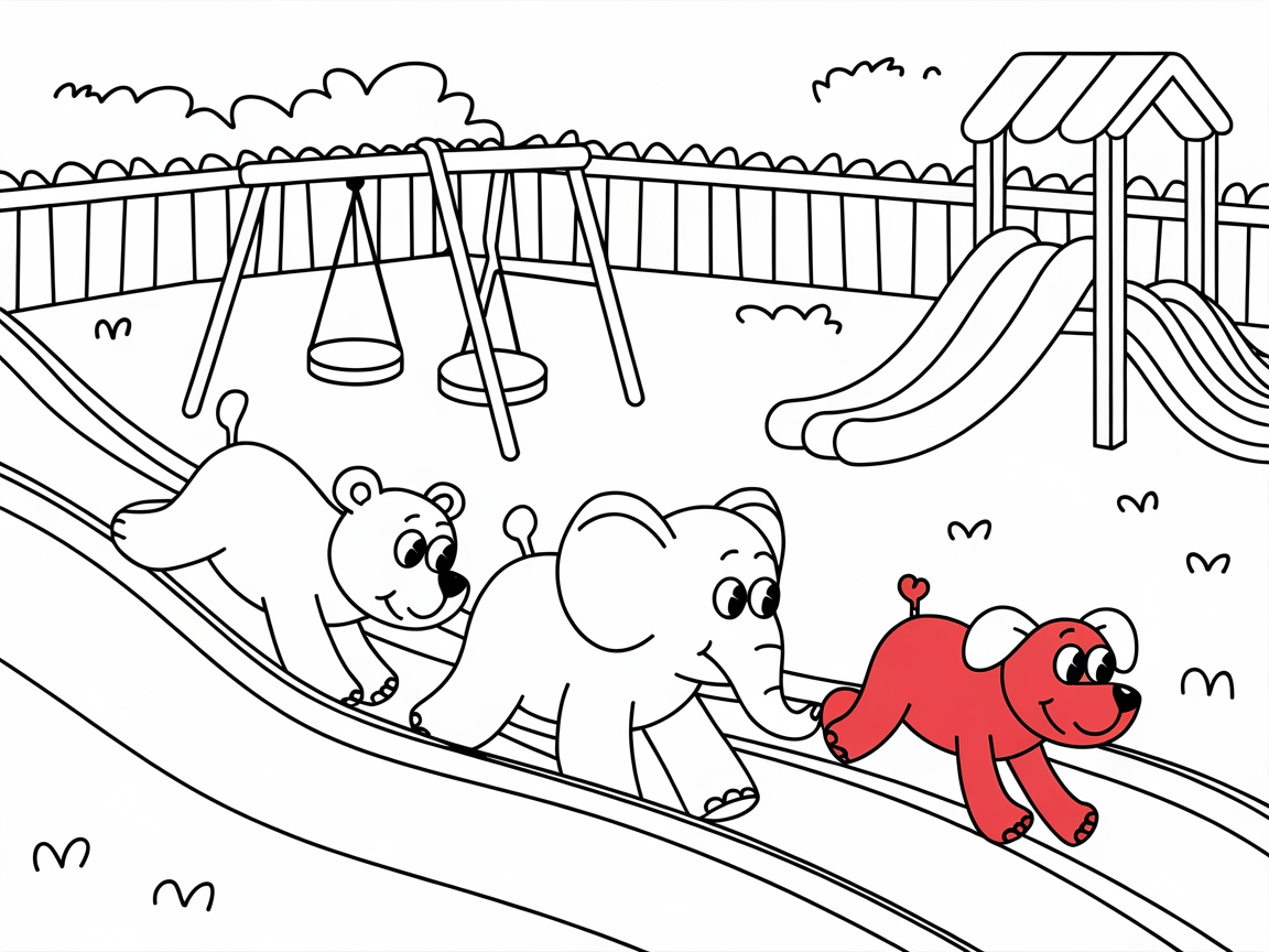 Join the Playground Parade with Animal Pals