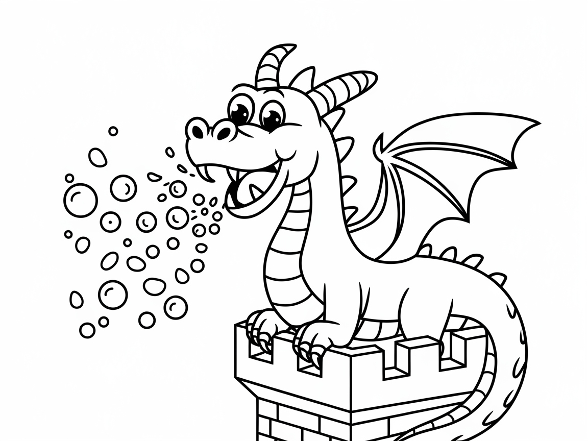 Let Your Imagination Fly with This Dragon Bubble Delight