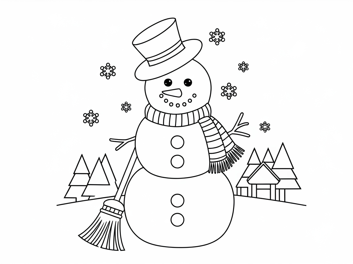 Frosty Snowman and Winter Wonderland Adventure