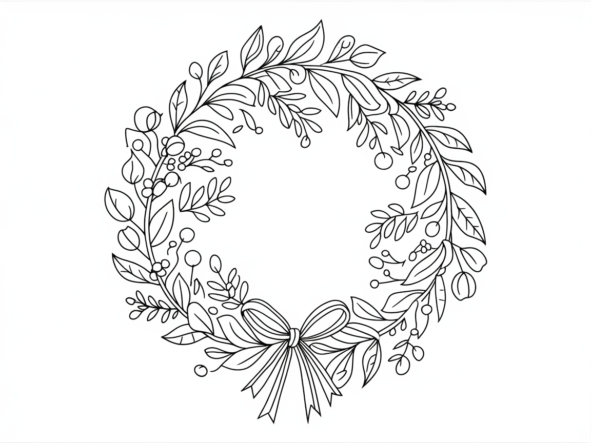 Decorate This Floral Wreath with Your Favorite Colors