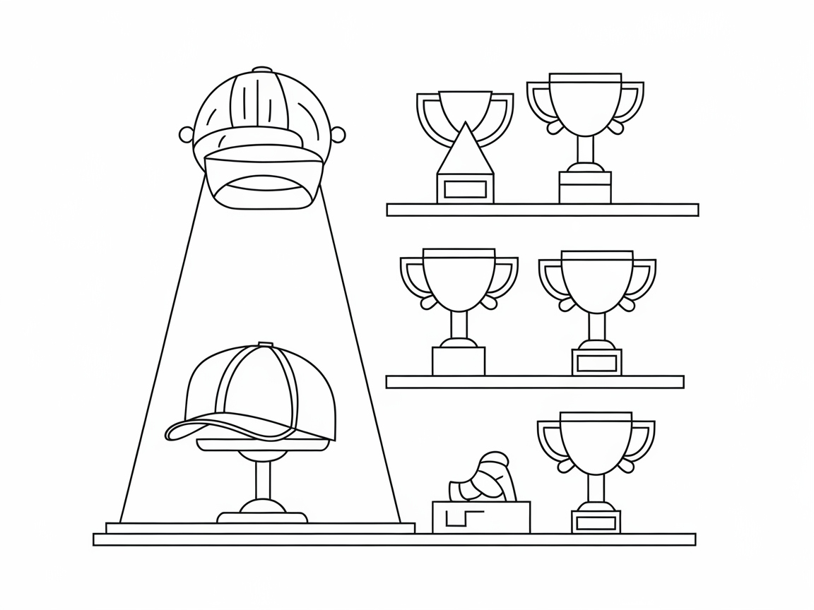 Showcase Your Achievements with This Trophy Shelf Scene