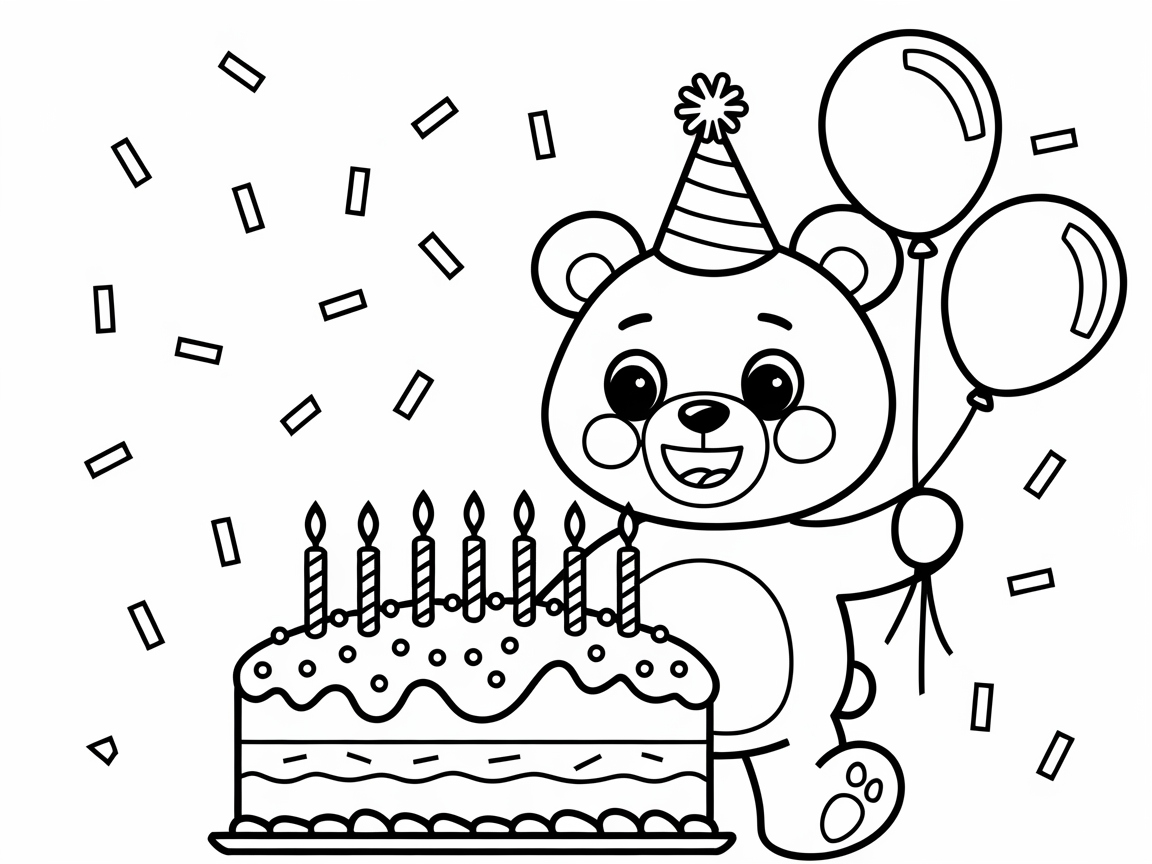 Celebrate With Birthday Bear