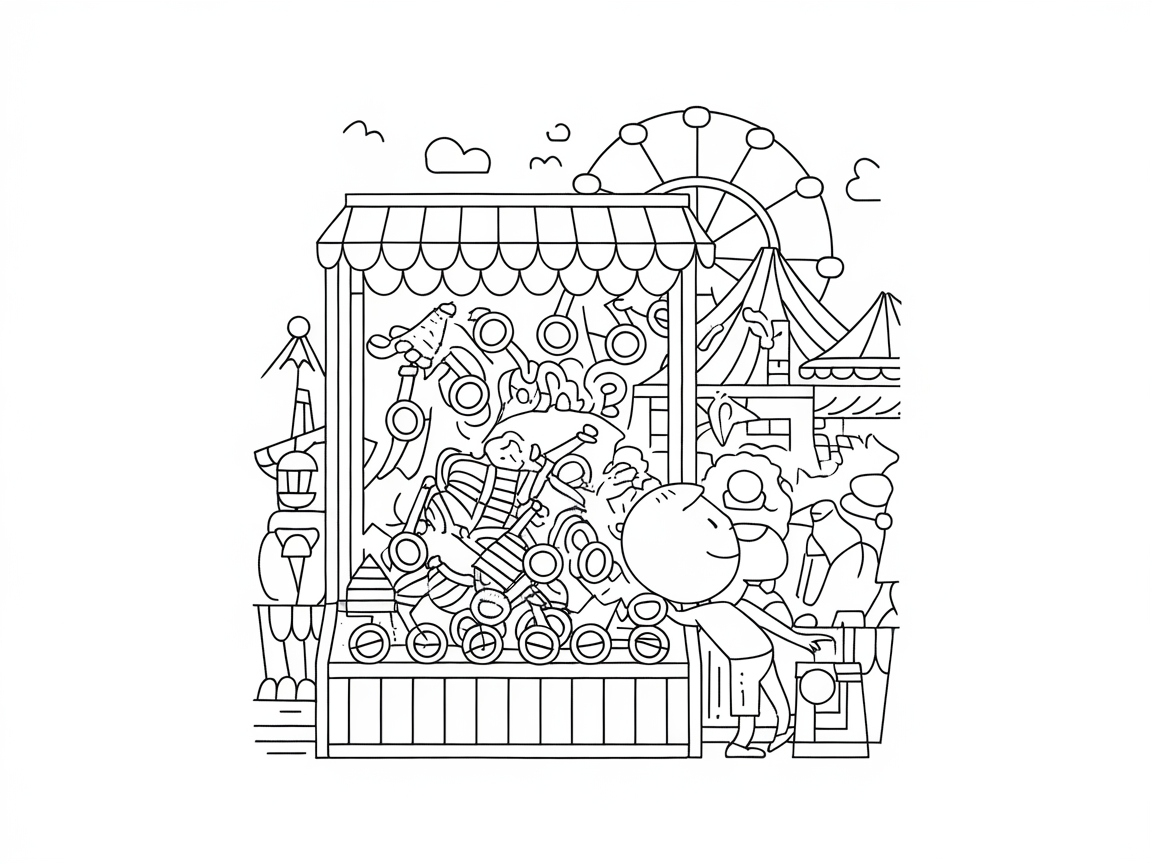 Try Your Luck at This Carnival Claw Machine