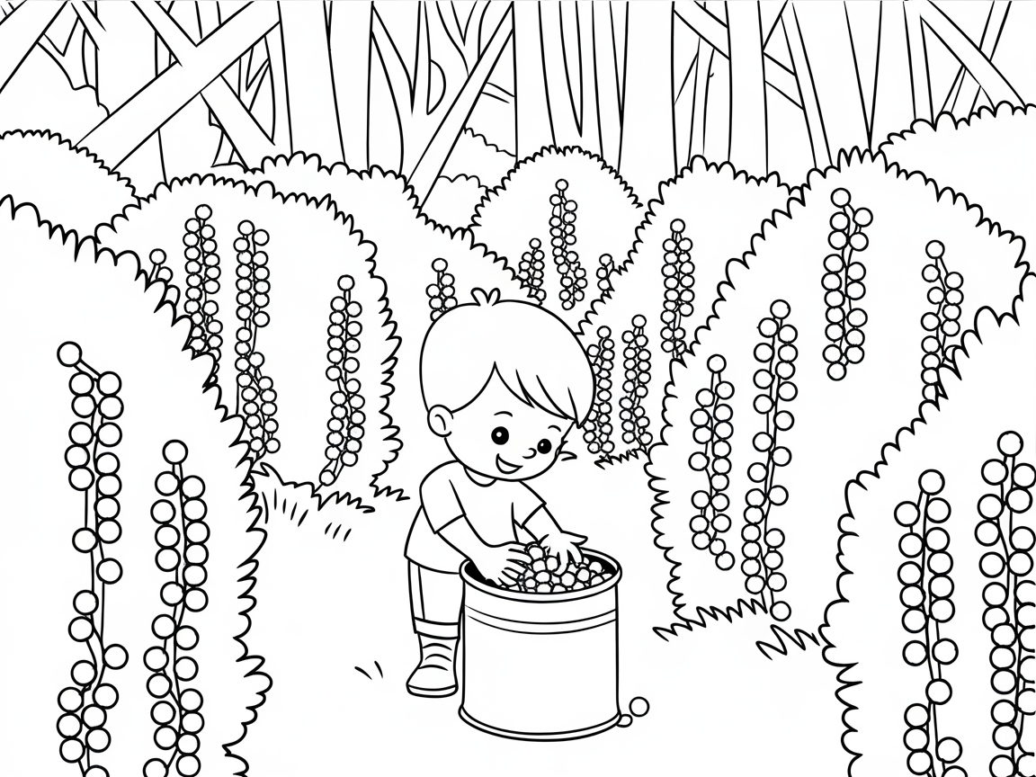 Berry-Picking Adventure: Fun in the Berry Patch