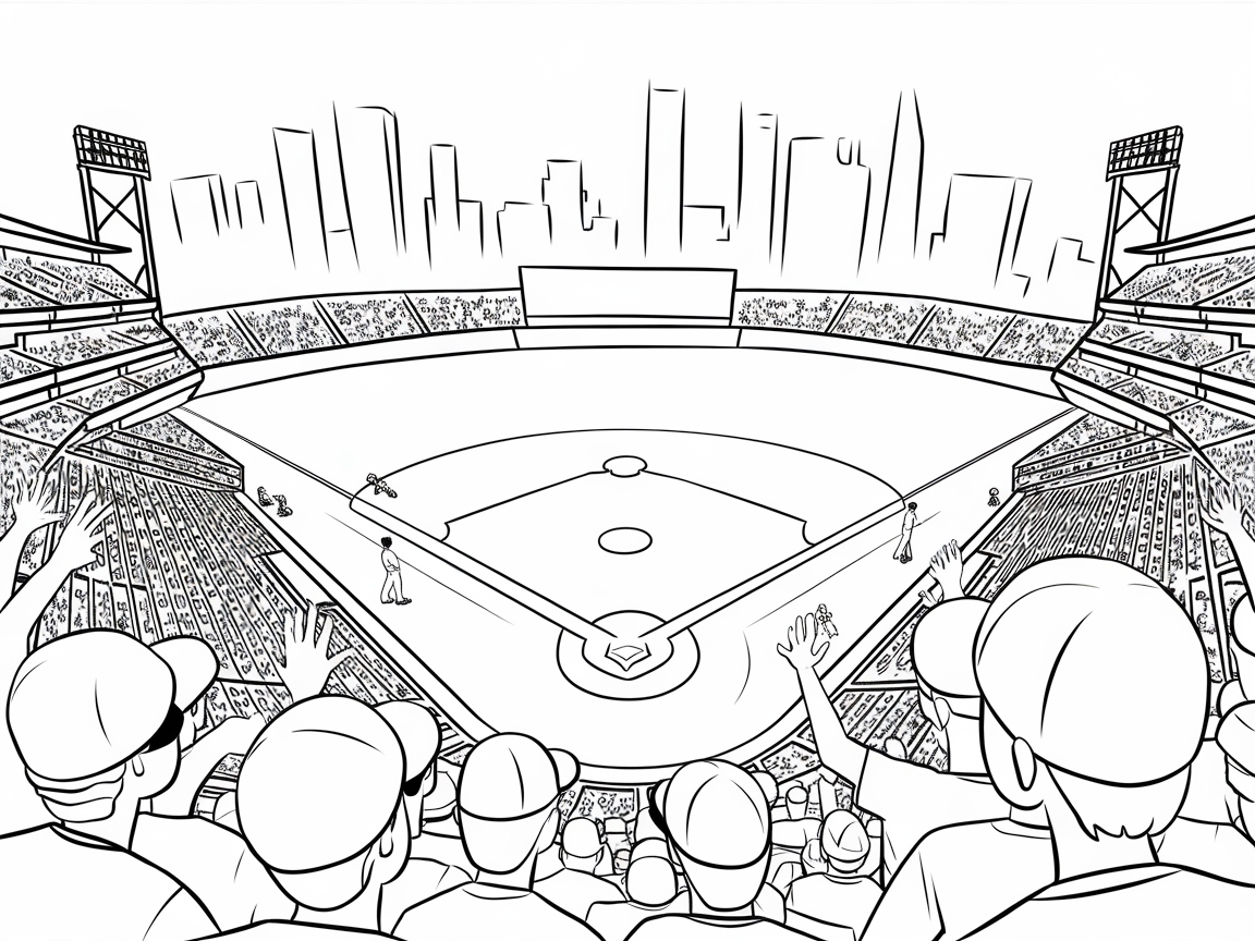 Immerse Yourself in the Stadium Excitement with This Interactive Ballpark Page