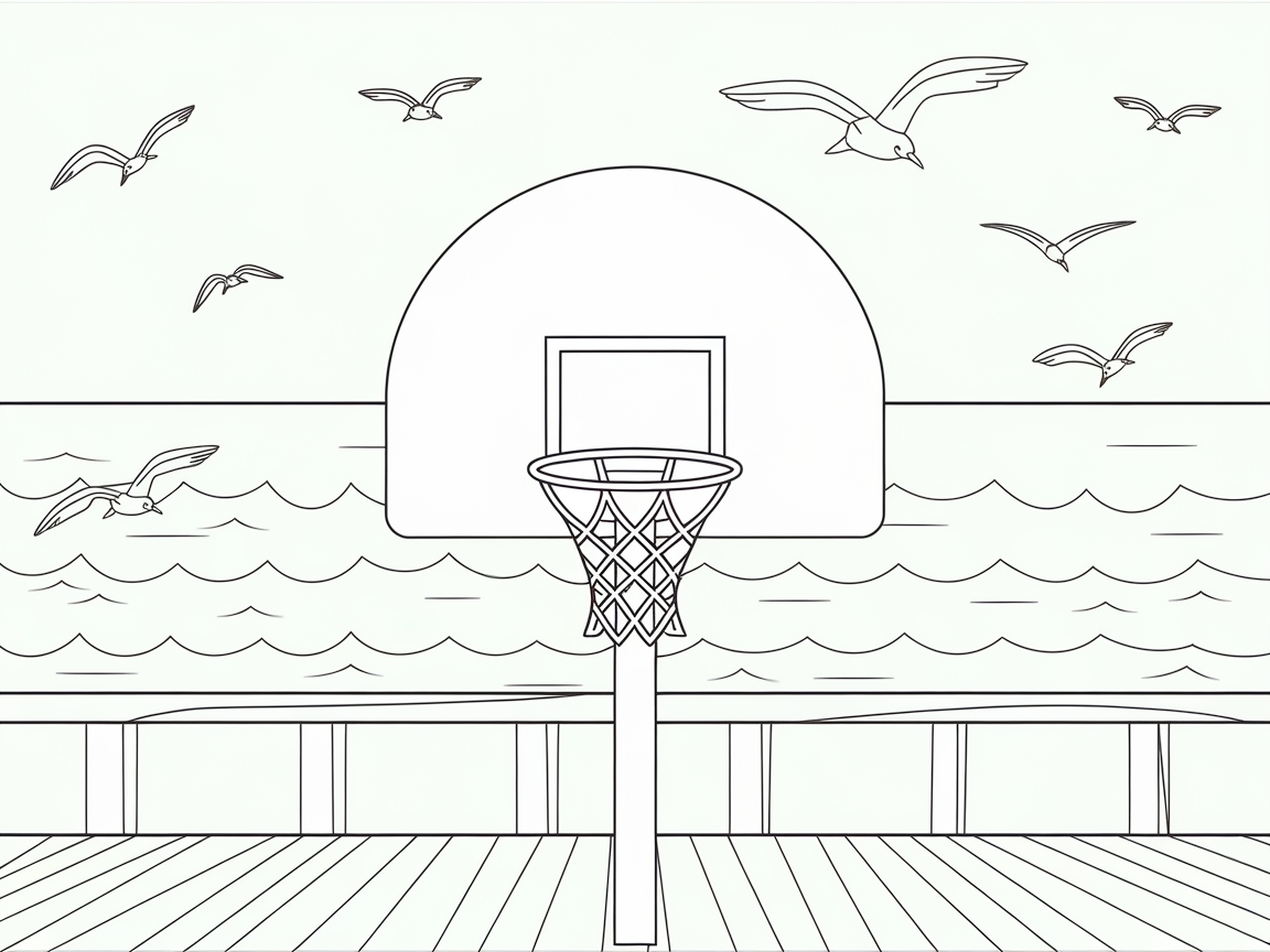 Seaside Hoops Adventure
