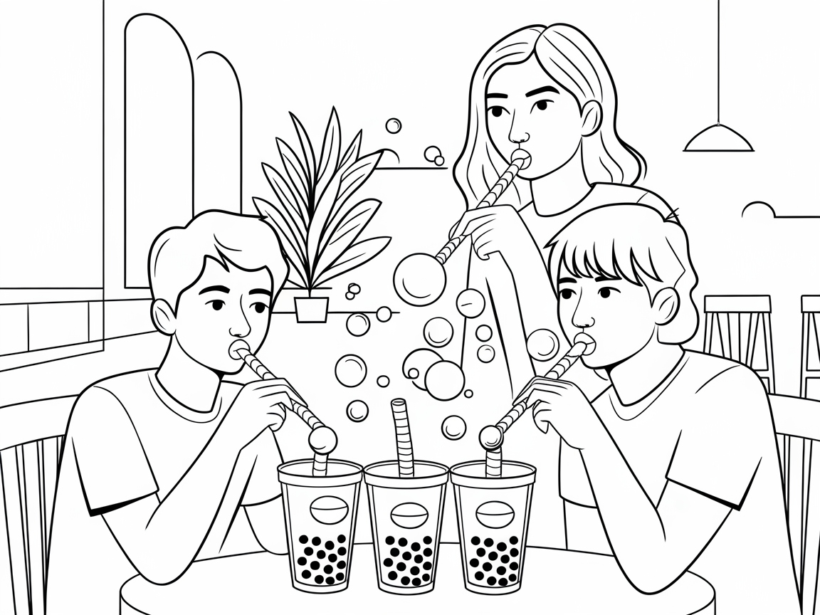 Sip and Blow with This Bubble Tea Adventure