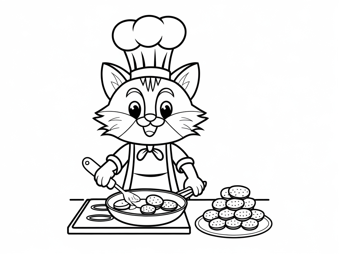 Whiskers in the Kitchen: Kitty Chef