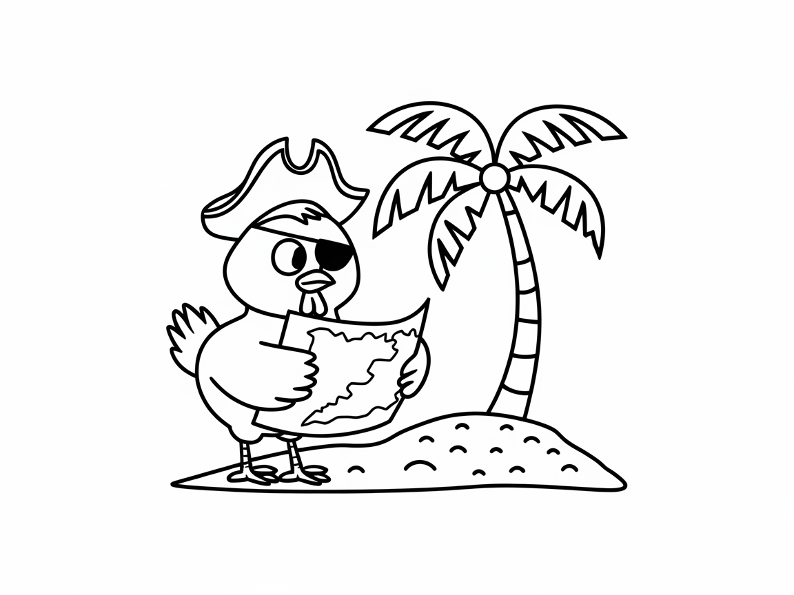 Ahoy! Pirate Chick