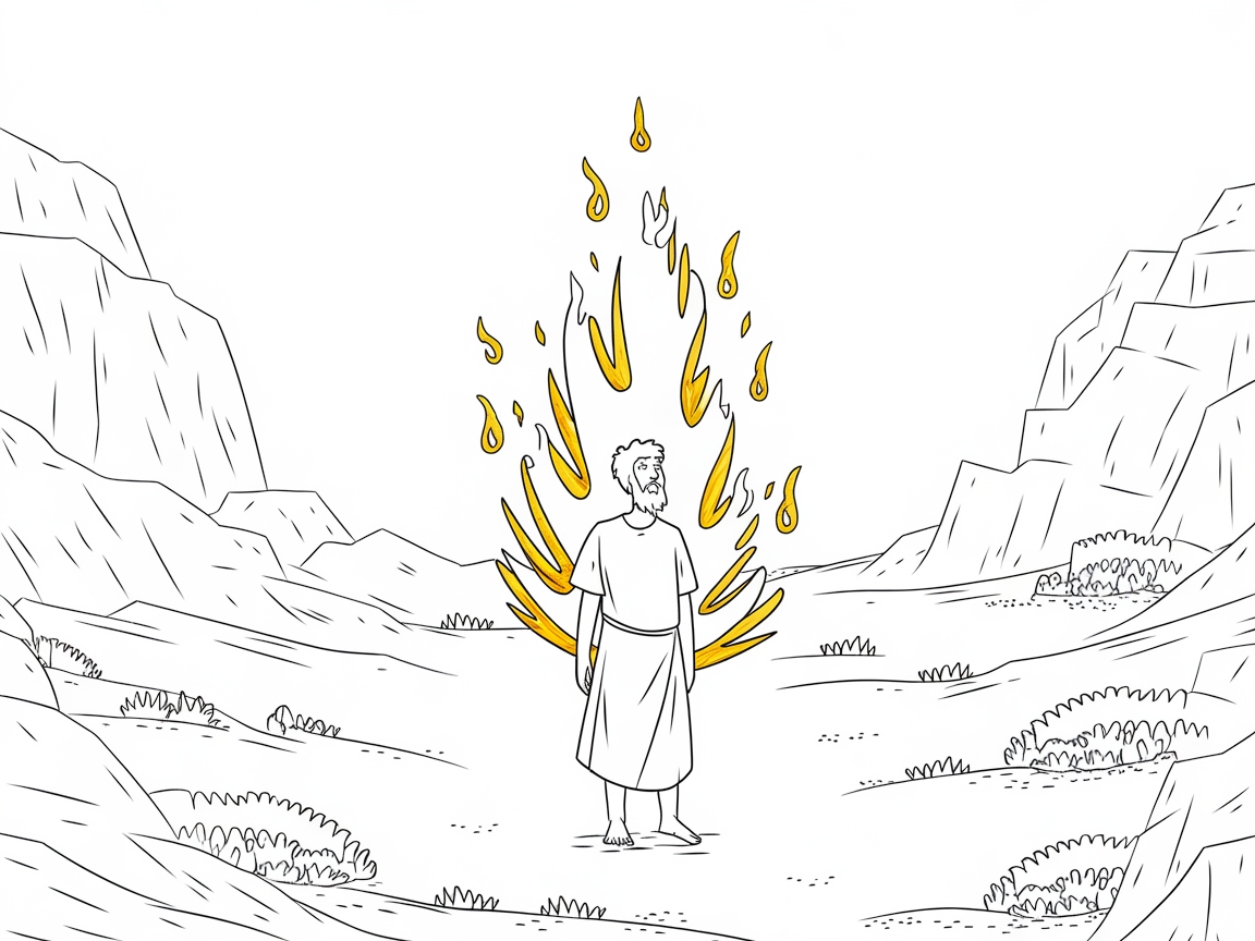Witness Moses and the Burning Bush