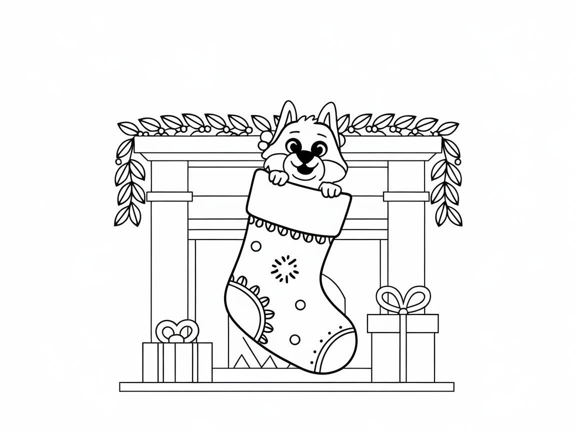Peek into Holiday Magic with This Stocking Surprise