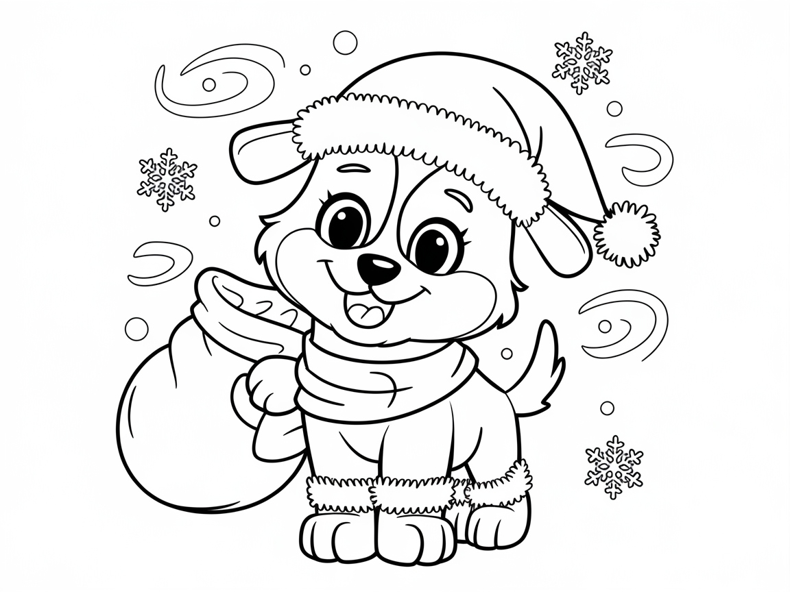Add Some Holiday Cheer with This Festive Pup