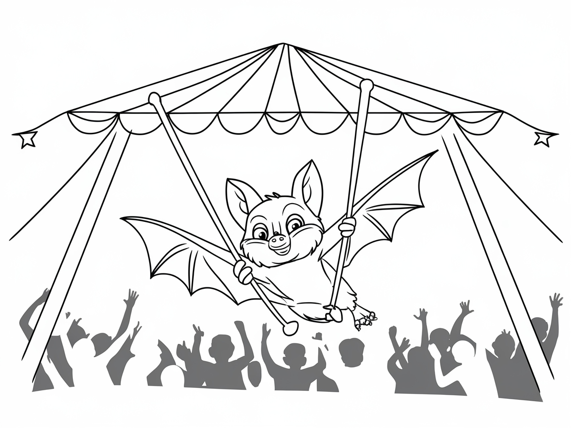 Swing into Fun with This Circus Bat Star