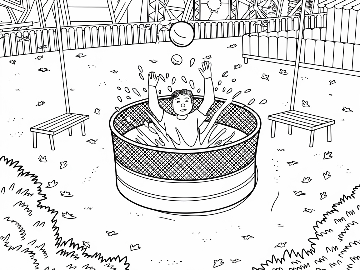 Splash into Fun with This Dunk Tank Scene