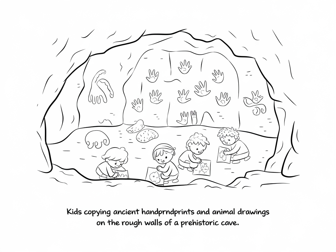 Step Back in Time with Prehistoric Cave Drawings