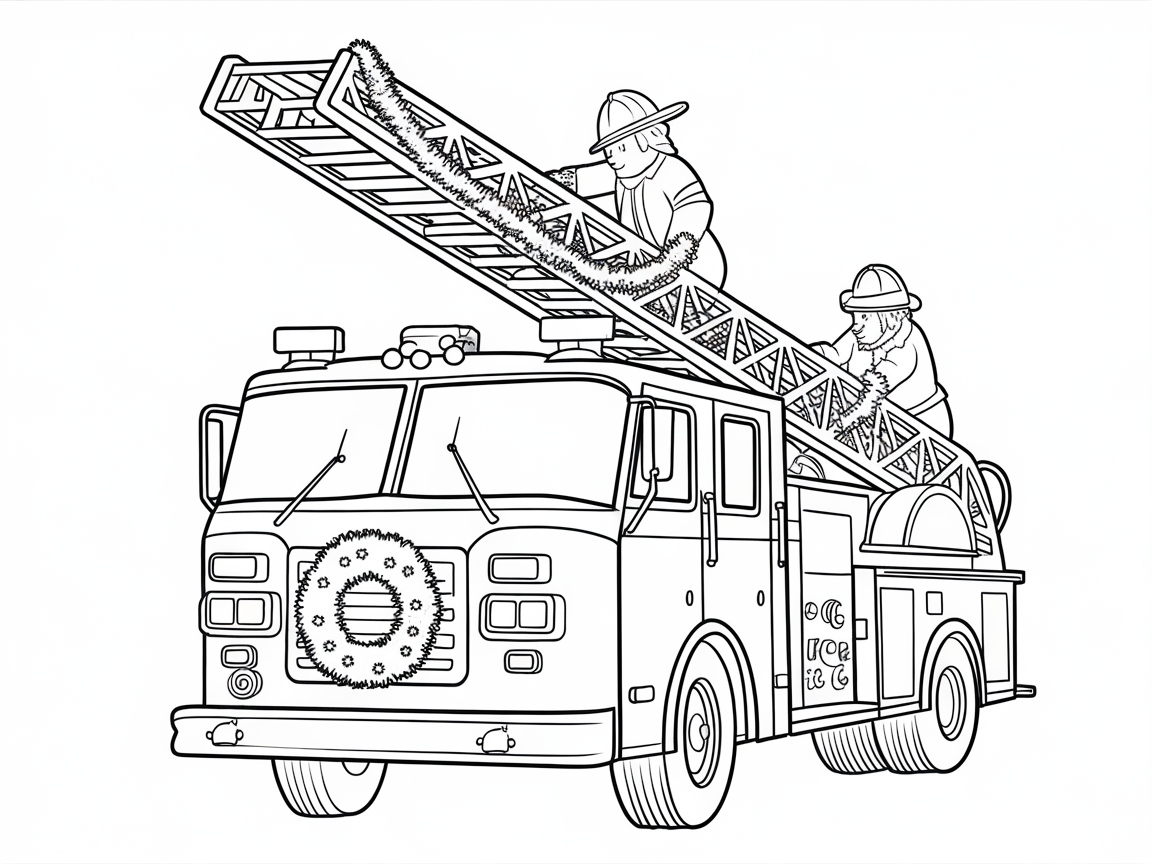 Deck the Fire Truck: A Holiday Rescue