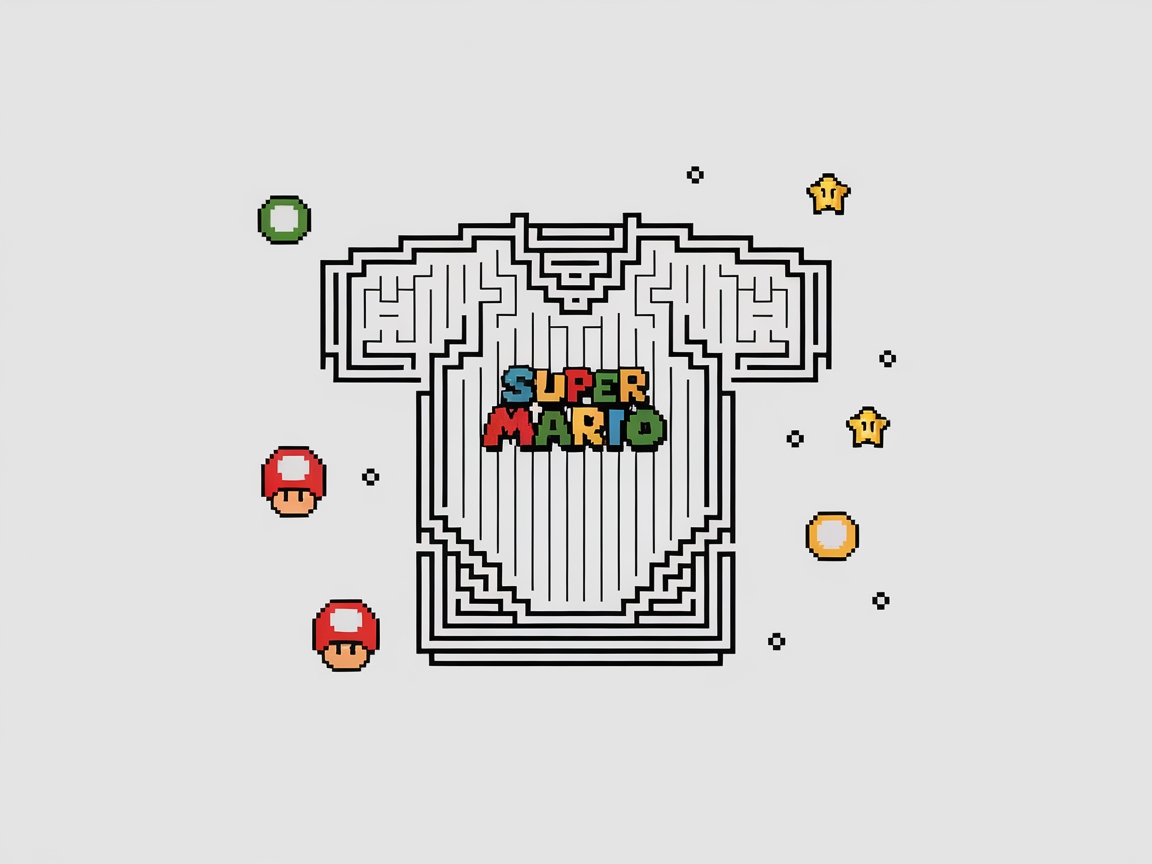 Get Creative With This Retro Game Jersey Design