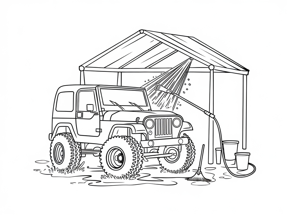 Off-Road Adventure Awaits at This Jeep Car Wash