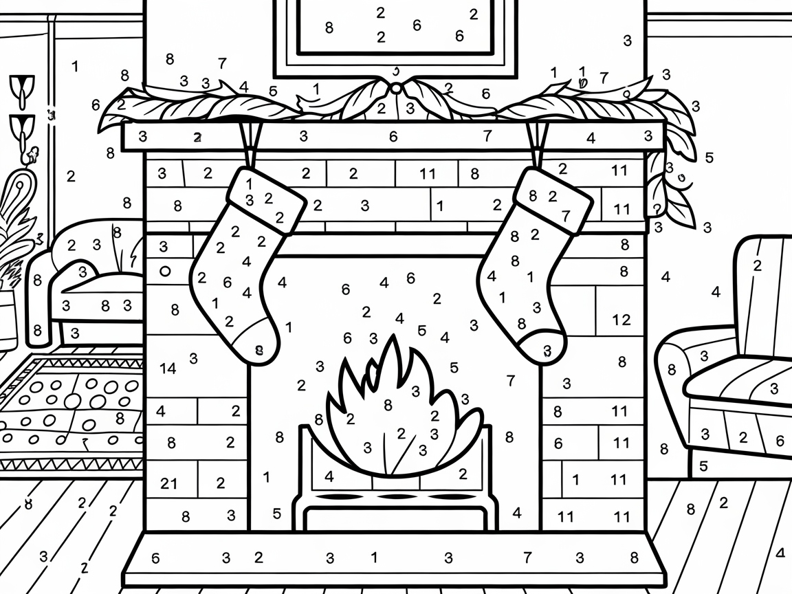 Warm Up with a Cozy Fireplace Scene