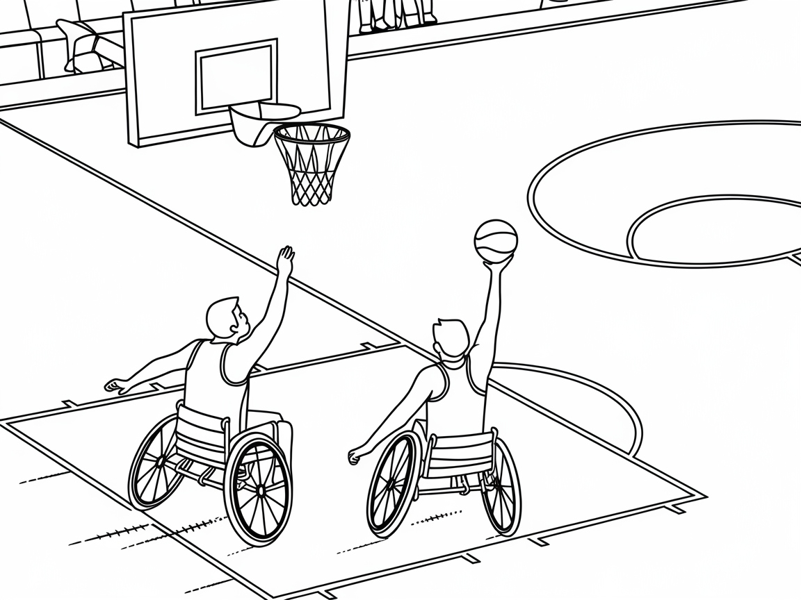 Inspiring Wheelchair Basketball Moment
