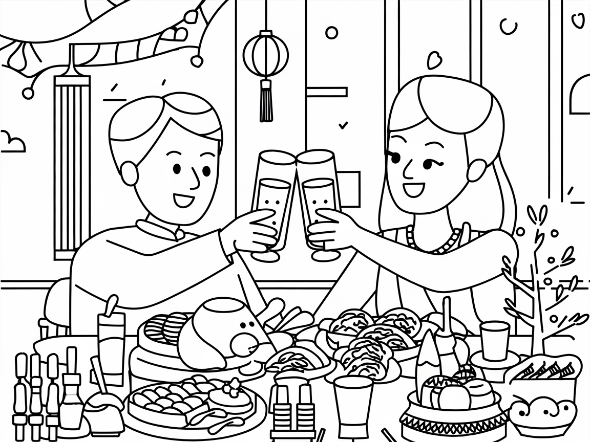 Cheers to a Festive Chinese New Year Celebration