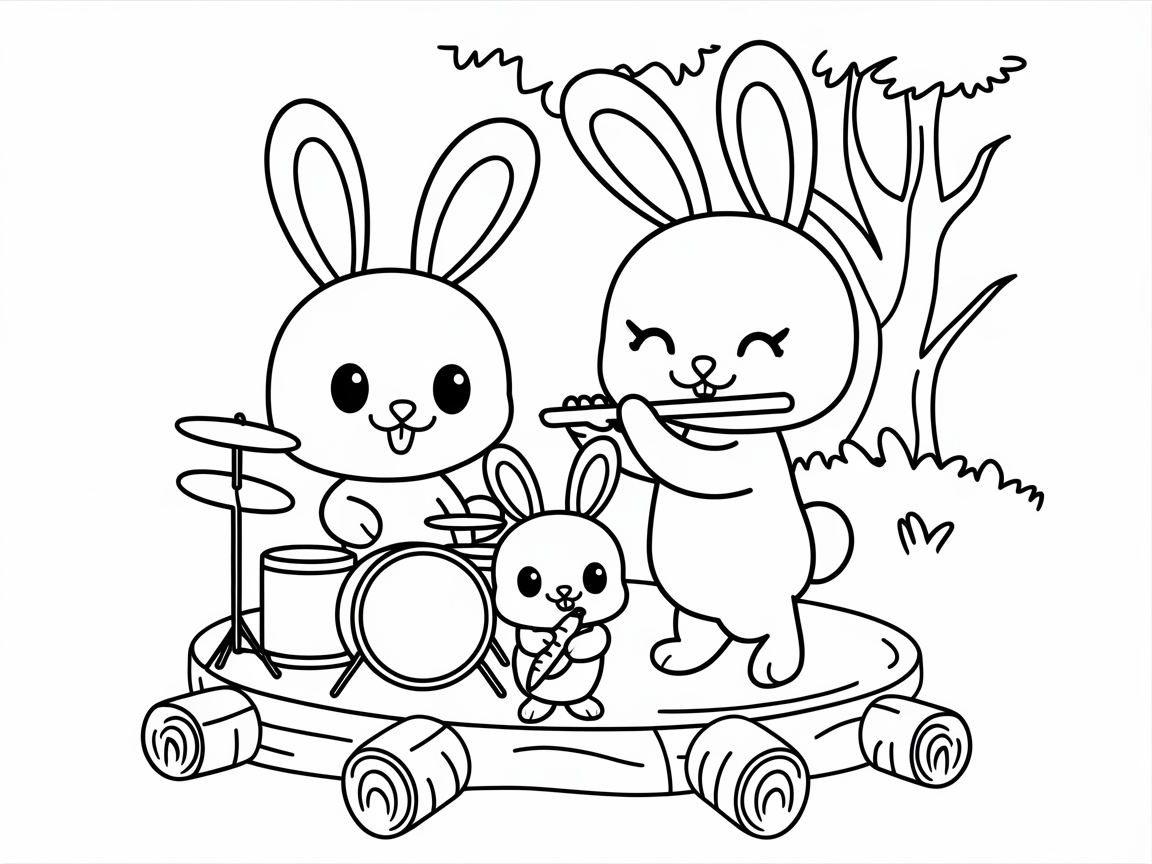 Bunny Band Jam Session