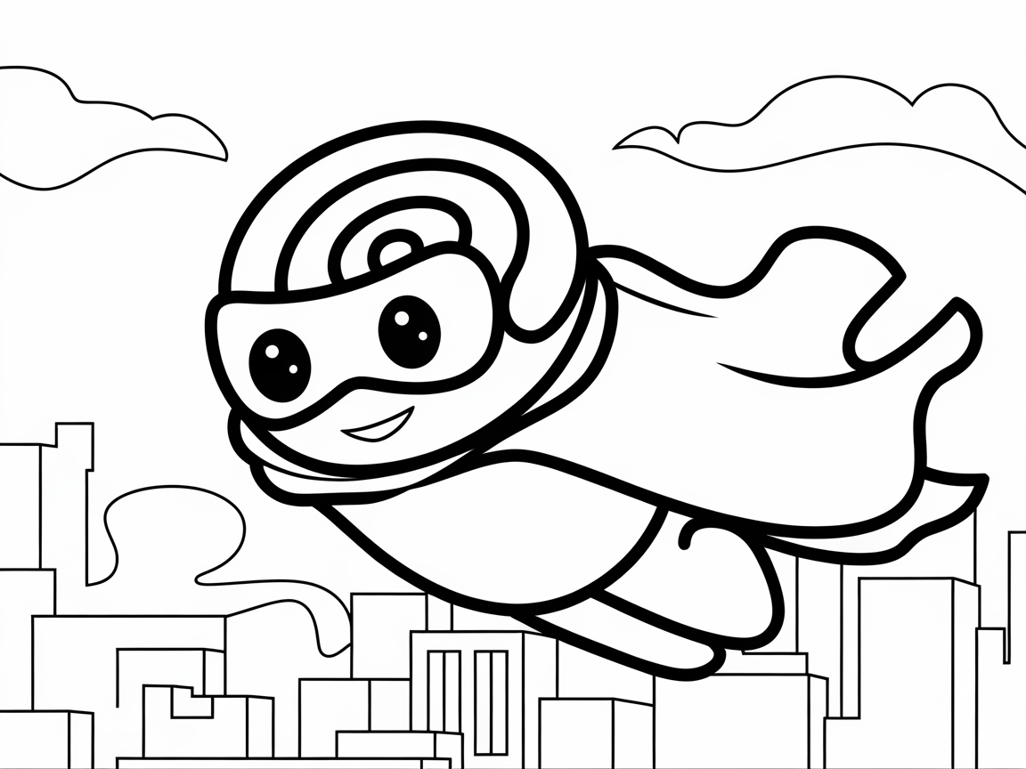 Superhero Cinnamon Roll to the Rescue