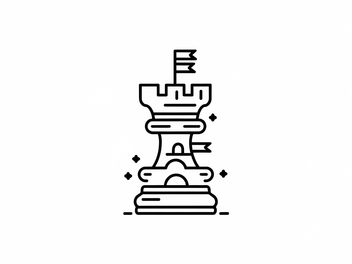 Explore the Castle-Fortified Rook Chess Piece
