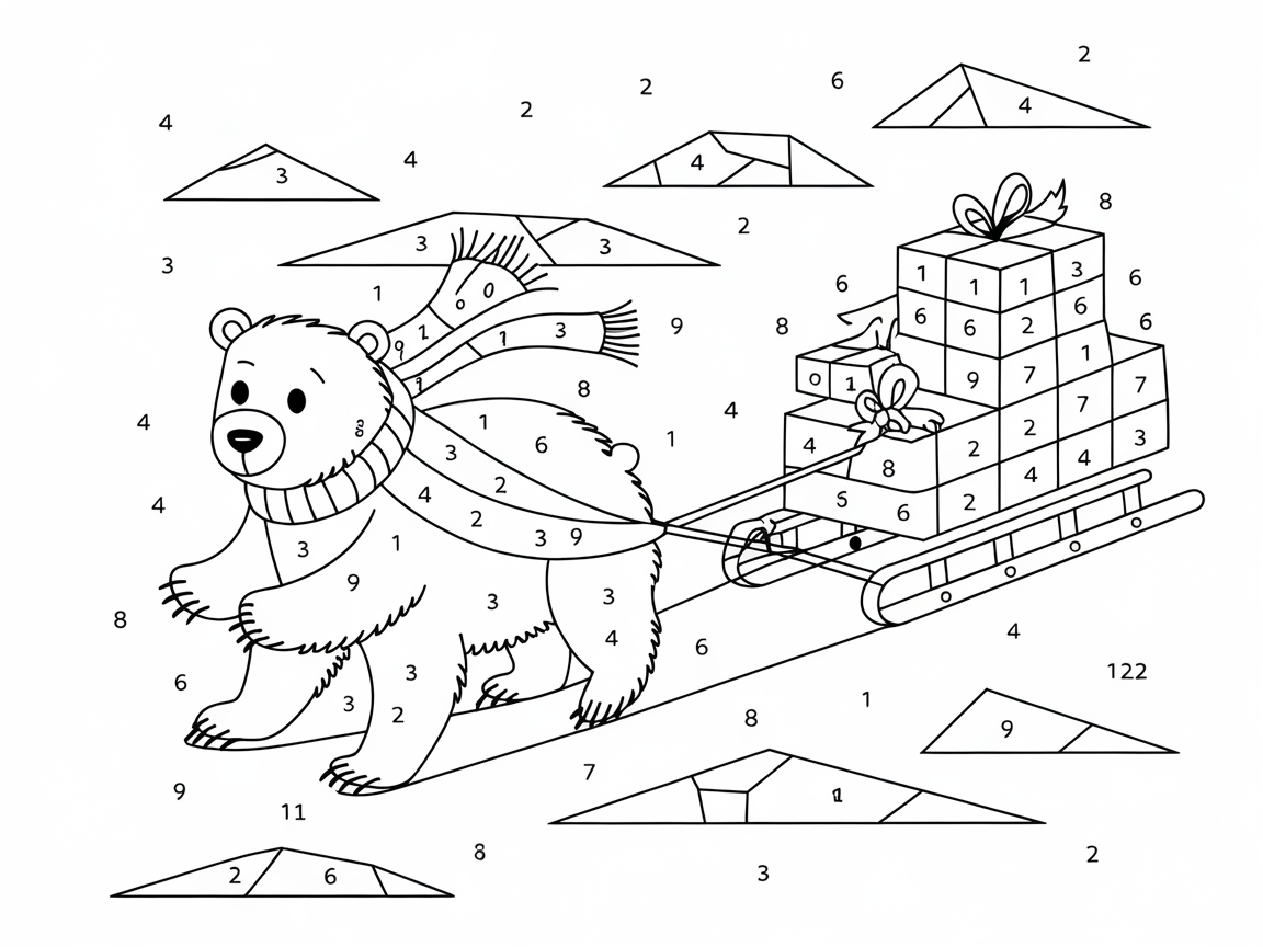 Color a Polar Bear