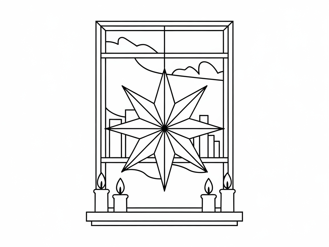 Illuminate This Window with a Glowing Star