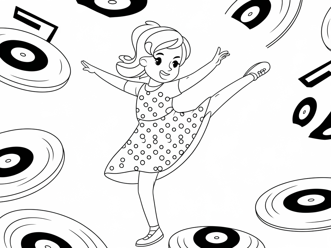 Vinyl Vibe Dance Delight