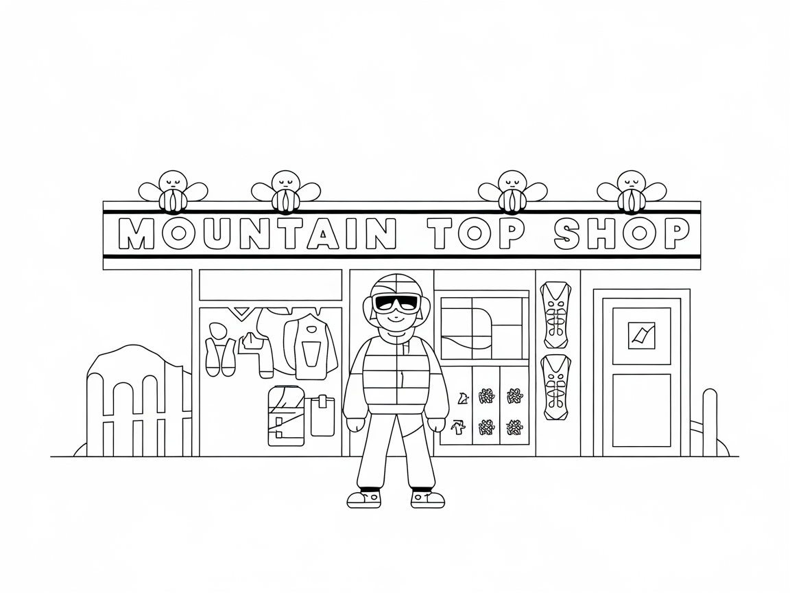 Shopfront Fun at the Mountain Top