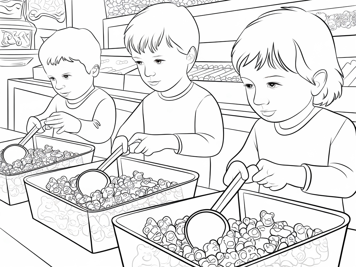 Fun at the Candy Counter With Gummy Goodness