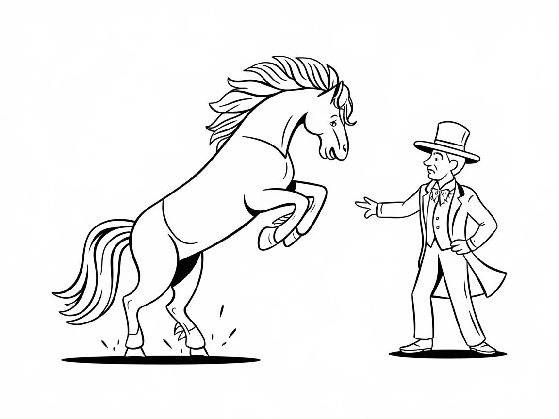 Victorian Showman and Gallant Horse