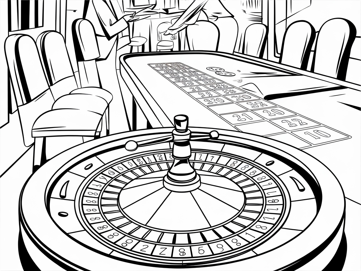 Spin the Wheel: Immersive Roulette Table Design