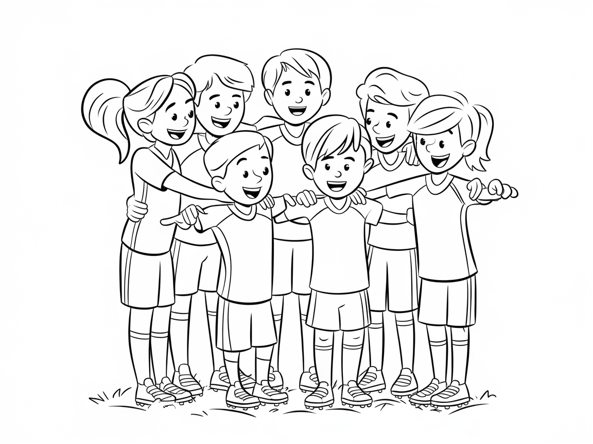 Team Spirit Shines in This Baseball Group Hug