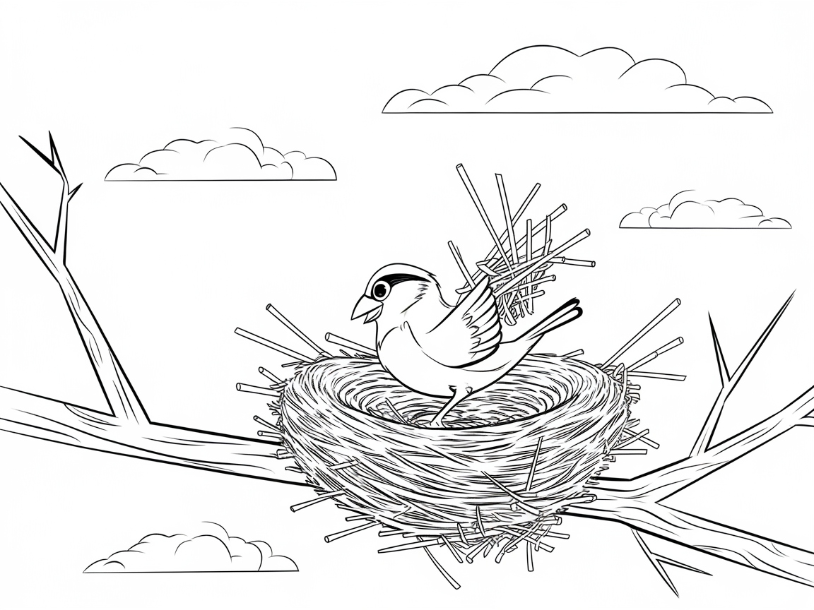 Nestle In with This Cozy Bird
