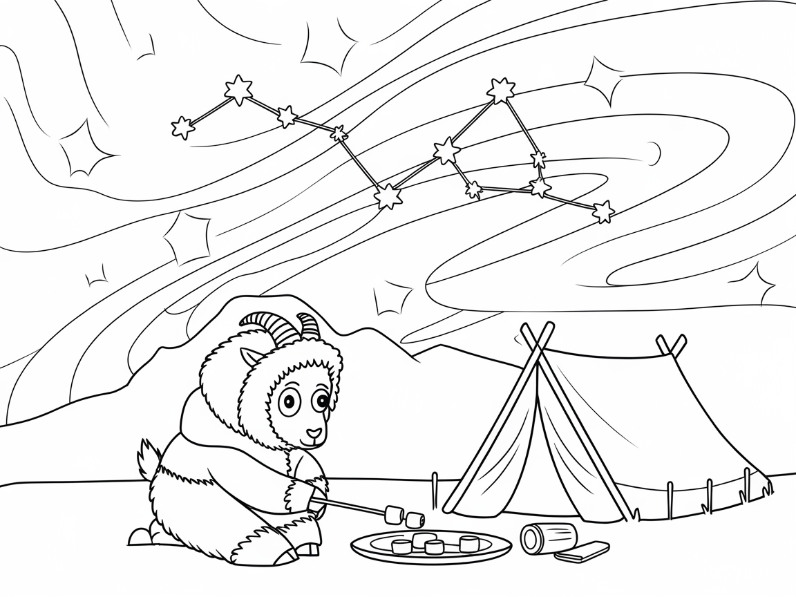 Cozy Capricorn Campout Under the Stars