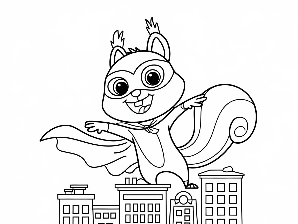 Unleash Your Imagination with This Super Squirrel Adventure!